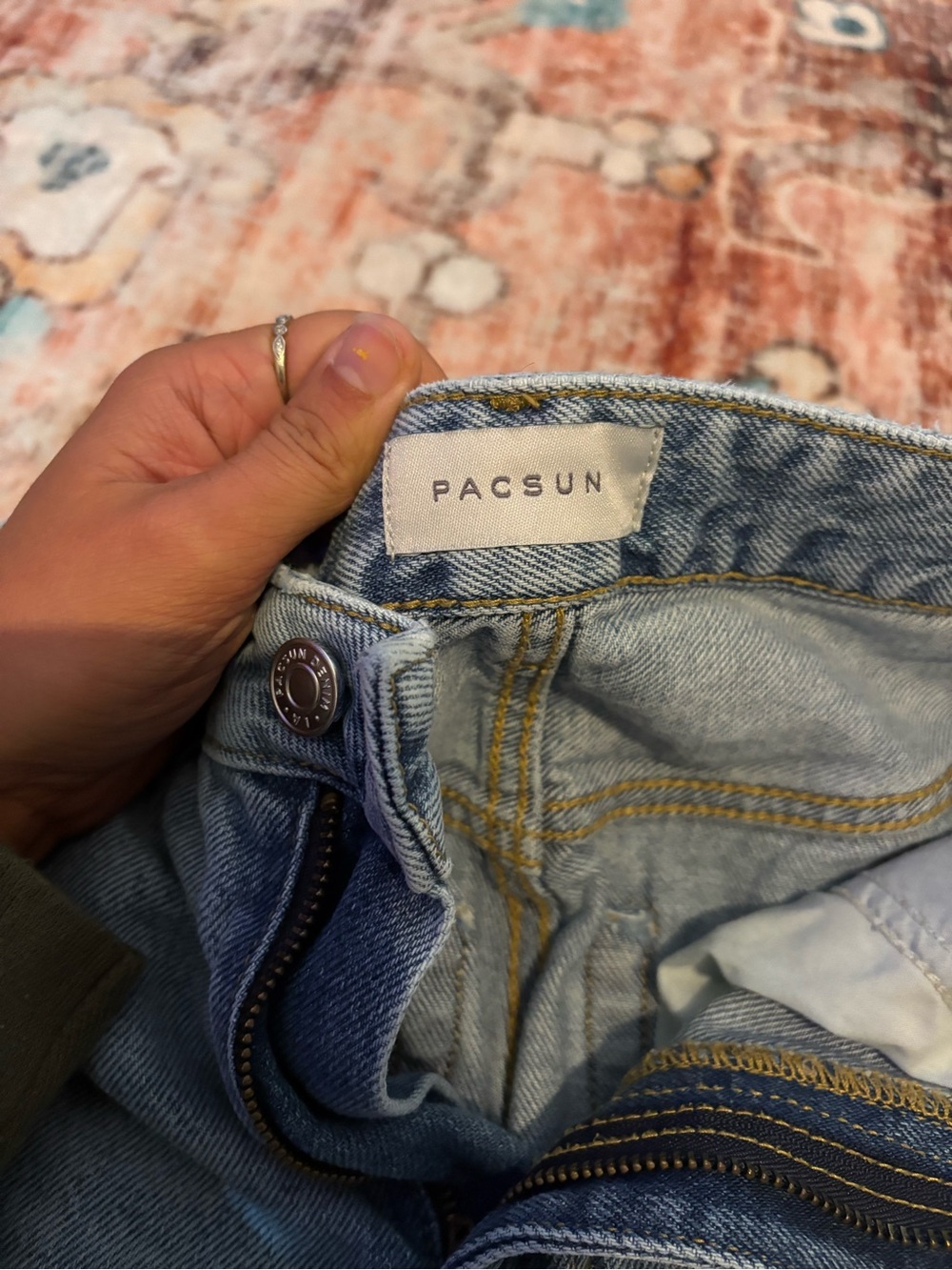 PacSun Light Blue Women's Jeans - Classic Straight only worn maybe 2 times